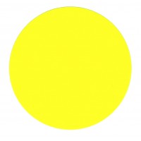 F5733 rol @ 1.000 etiketten permanent rond 62 fluor geel bedrukt F5733 rol @ 1.000 etiketten permanent rond 62 fluor geel bedrukt